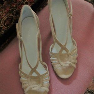 Sharp looking beige suede SHOES